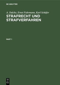 Abbildung von: Strafrecht und Strafverfahren - De Gruyter