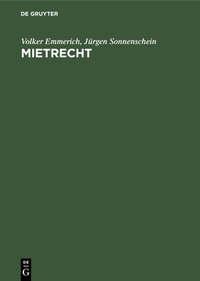 Abbildung von: Mietrecht - De Gruyter