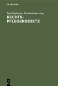 Cover: Rechtspflegergesetz - De Gruyter