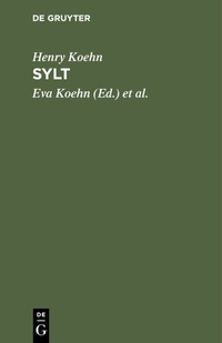 Enlarge image Cover: Sylt - De Gruyter