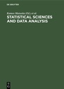 Cover: Statistical Sciences and Data Analysis - De Gruyter