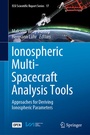 Cover: Ionospheric Multi-Spacecraft Analysis Tools - Springer