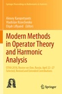 Cover: Modern Methods in Operator Theory and Harmonic Analysis - Springer
