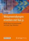 Cover: Webanwendungen erstellen mit Vue.js - Springer Vieweg