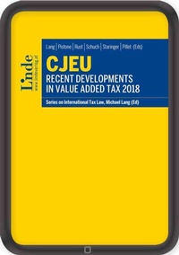 Abbildung von: CJEU - Recent Developments in Value Added Tax 2018 - Linde