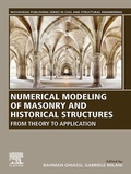 Cover: Numerical Modeling of Masonry and Historical Structures - Woodhead Publishing