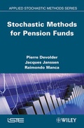 Cover: Stochastic Methods for Pension Funds - Wiley-ISTE