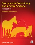 Cover: Statistics for Veterinary and Animal Science - Wiley-Blackwell