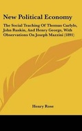 Cover: New Political Economy - Kessinger Publishing