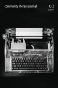Cover: Community Literacy Journal 13.2 (Spring 2019) - Parlor Press