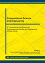 Cover: Computational Science and Engineering - Trans Tech Publications Ltd