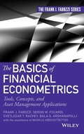 Cover: The Basics of Financial Econometrics - Wiley
