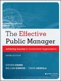 Cover: The Effective Public Manager - Jossey-Bass