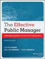 Cover: The Effective Public Manager - Jossey-Bass