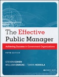 Cover: The Effective Public Manager - Jossey-Bass