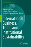 Cover: International Business, Trade and Institutional Sustainability - Springer