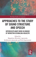 Cover: Approaches to the Study of Sound Structure and Speech - Routledge