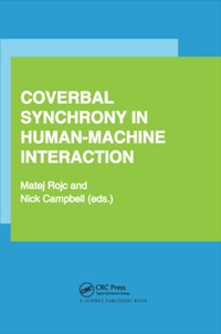 Enlarge image Cover: Coverbal Synchrony in Human-Machine Interaction - CRC Press