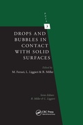 Cover: Drops and Bubbles in Contact with Solid Surfaces - CRC Press