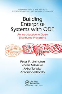 Enlarge image Cover: Building Enterprise Systems with ODP - Chapman & Hall/CRC