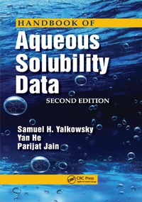 Enlarge image Cover: Handbook of Aqueous Solubility Data - CRC Press