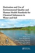 Cover: Derivation and Use of Environmental Quality and Human Health Standards for Chemical Substances in Water and Soil - CRC Press