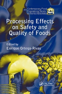Enlarge image Cover: Processing Effects on Safety and Quality of Foods - CRC Press