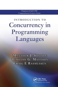 Cover: Introduction to Concurrency in Programming Languages - Chapman & Hall/CRC