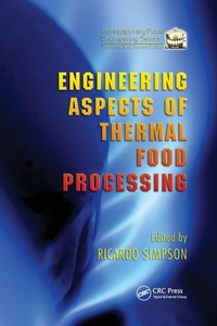 Enlarge image Cover: Engineering Aspects of Thermal Food Processing - CRC Press