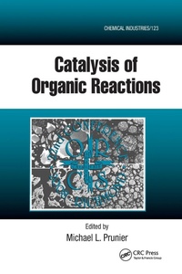 Abbildung von: Catalysis of Organic Reactions - CRC Press