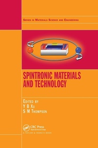 Enlarge image Cover: Spintronic Materials and Technology - CRC Press