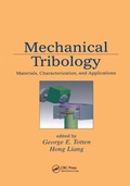 Cover: Mechanical Tribology - CRC Press