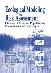 Enlarge image Cover: Ecological Modeling in Risk Assessment - CRC Press