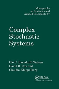 Enlarge image Cover: Complex Stochastic Systems - Chapman & Hall/CRC