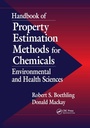 Cover: Handbook of Property Estimation Methods for Chemicals - CRC Press