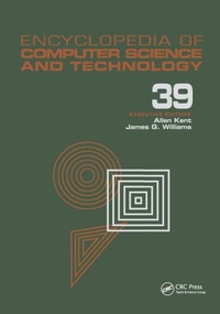 Enlarge image Cover: Encyclopedia of Computer Science and Technology - CRC Press