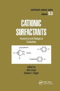 Cover: Cationic Surfactants - CRC Press