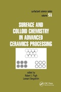 Cover: Surface and Colloid Chemistry in Advanced Ceramics Processing - CRC Press