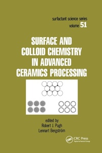 Abbildung von: Surface and Colloid Chemistry in Advanced Ceramics Processing - CRC Press