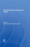 Cover: The Evolutionary Ecology Of Plants - CRC Press