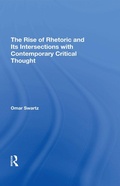 Cover: The Rise Of Rhetoric And Its Intersection With Contemporary Critical Thought - Routledge