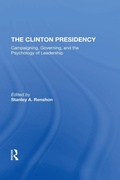 Cover: The Clinton Presidency - Routledge