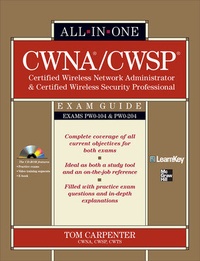 Abbildung von: CWNA Certified Wireless Network Administrator & CWSP Certified Wireless Security Professional All-in-One Exam Guide (PW0-104 & PW0-204) - McGraw-Hill Education
