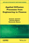 Cover: Applied Diffusion Processes from Engineering to Finance - Wiley-ISTE