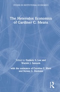 Cover: The Heterodox Economics of Gardiner C. Means - Routledge