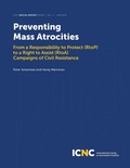 Cover: Preventing Mass Atrocities - International Center on Nonviolent Conflict