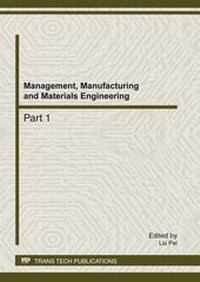 Abbildung von: Management, Manufacturing and Materials Engineering - Trans Tech Publications Ltd