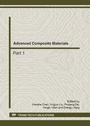 Cover: Advanced Composite Materials - Trans Tech Publications Ltd
