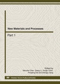 Cover: New Materials and Processes - Trans Tech Publications Ltd