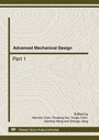 Cover: Advanced Mechanical Design - Trans Tech Publications Ltd
